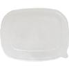 International Tableware, Inc Microwaveable Clear Plastic Take Out Container Lid - TG-811-LID-P 