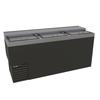 Glastender 72in W x 24in D Flat Top Deep Well Bottle Cooler - ST72-B 