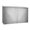 Glastender 60in x 15in Enclosed Front Stainless Steel Wall Mount Cabinet - WCH60 