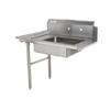 Falcon Food Service 48inx30"16 Gauge Stainless Steel Right Side Soiled dishtable - DTDR3048 