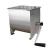 Hamilton Beach Weston 20lb Countertop Stainless Steel Manual Meat Mixer - 36-1901-W 