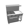 Southbend Ultimate 48in Range Wavy Grates & 24in Griddle Right - 4482AC-2TR 