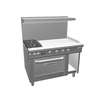 Southbend Ultimate 48in Gas 2 Burner Range with 36in Right Griddle - 4481DC-3TR 