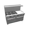 Southbend Ultimate 60in Gas 6 Star Burner Range with 24in Right Griddle - 4603AA-2GR 