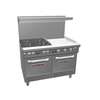 Southbend Ultimate 48in Gas 4 Burner Range with 24in Right Griddle - 4481EE-2TR 