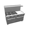 Southbend Ultimate 60in Gas 6 Star Burner Range with 24in Right Griddle - 4603DD-2TR 