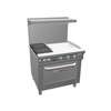 Southbend Ultimate 36in Gas 2 Burner Range with 24in Right Griddle - 4362A-2TR 