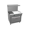 Southbend Ultimate 36in Gas 2 Burner Range with 24in Manual Right Griddle - 4362A-2GR 