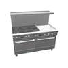 Southbend Ultimate 60in Gas 6 Burner Range with 24in Right Griddle - 4602DD-2TR 