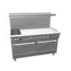 Southbend Ultimate 60"2 Burner Gas Range with 48in Thermostatic Griddle - 4601AA-4GR 