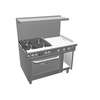 Southbend Ultimate 48in 4 Burner Range with 24in Right Side Griddle - 4481AC-2GR 