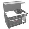 Southbend Ultimate 48in Gas 4Star Burner Range with 24in Right Griddle - 4483DC-2TR 