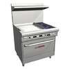 Southbend Ultimate 36in 2 Burner Gas/Electric Range w/24in Right Griddle - H4361D-2GR 