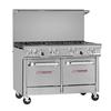 Southbend Ultimate Series Gas 7 Burner Range with 2 Space Saver Ovens - 4481EE-5L 