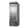 Accucold 23cuft One-Section Glass Door Medical Refrigerator - ARG23MLLH 