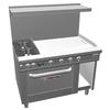 Southbend Ultimate 48in Range with 4 Burners & 36in Left Griddle - 4484AC-3gl 