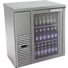Fagor Refrigeration FBB-36GS-N 36in Glass Door Refrigerated Stainless Steel Back Bar Cooler 