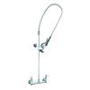 T&S Brass EasyInstall Wall Mount Pre-Rinse Unit with 6in Wall Bracket - B-0133-CR-B 