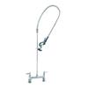 T&S Brass EasyInstall Pre-Rinse 8in Center with Spring Action Gooseneck - B-0123 