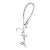 T&S Brass Deck Mount Pre-Rinse Unit with Spring Action Gooseneck - B-2338 