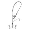 T&S Brass EasyInstall Pre-Rinse Unit w/Add-On Faucet & 12"Swing Nozzle - B-0133-ADF12-B 