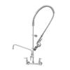 T&S Brass EasyInstall Pre-Rinse Unit w/12"Swing Nozzle & Add-On Faucet - B-0133-ADF12-BC 