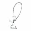 T&S Brass EasyInstall Pre-Rinse Unit w/Add-on Faucet, 14in Swing Nozzle - B-0133-14CRQJST 