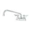 Krowne Metal 10in Swing Spout Deck Mount Faucet With 4in Centers - DX-310 