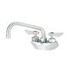 Krowne Metal Diamond 8in Swing Spout Wall Mount Faucet With 4in Centers - DX-408 