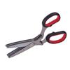 Winco 7.75in (5) Stainless Steel Bladed Herb Shears w/Rubber Handle - KS-05 