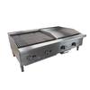 Comstock Castle 48in Wide Gas Griddle & Radiant Charbroiler Combo - CS24RB-24G 