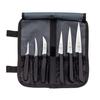 Mercer Culinary 7-Piece Carving Knife Set with Heavy Duty Storage Roll - M12610 