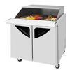 Turbo Air 36in Wide Mega Top Sandwich Salad Prep Cooler - TST-36SD-15-N-SL 