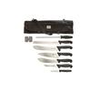 Mercer Culinary 9-Piece barbecue Ultimate Knife Set with Storage Roll - M13752 