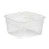 Cambro CamSquare Fresh Pro 1/2qt Polypropylene Food Container - HFSFSPROPP190 