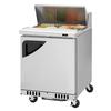 Turbo Air TST-28SD-FB-N 28in 6.5cuft 8 Pan Sandwich Salad Prep Table 