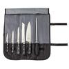 Mercer Culinary M21850 Renaissance® 7-Piece Knife Roll Set with Storage Roll 
