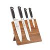 Mercer Culinary Genesis® 5-Piece Knife Set with Acacia Magnetic Board - M21960AC 