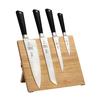 Mercer Culinary ZüM® 5-Piece Knife Set with Rubberwood Magnetic Board - M21990 