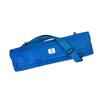 Mercer Culinary Blue Heavy-Duty Hook-and-Loop 7- Knife Roll Storage Case - M30007BL 