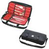 Mercer Culinary M30429M Black Heavy-Duty Hook-and-Loop 21-Knife Storage Case 