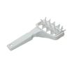 Winco 5in White Plastic Roller Dough Docker - RD-5P 