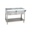 Advance Tabco HF-3E-240 47.1in Stainless Steel Electric 3 Wells Hot Food Table - 240v 