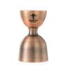 Mercer Culinary Barfly Heavy Duty Antique Copper Plated 1 & 2oz Jigger - M37006ACP 