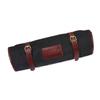 Mercer Culinary Barfly Black Mixology Gear Roll Bag with Waxed Canvas - M30930 