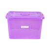 Mercer Culinary Purple 10in Gal. Allergen Safety Storage Tote with Locking Tabs - M33064 