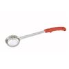 Winco 2oz Stainless Steel Red Solid Food Portioner - FPS-2 