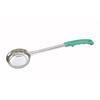 Winco 4oz Stainless Steel Green Solid Food Portioner - FPS-4 