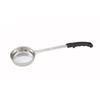 Winco 6oz Stainless Steel Black Solid Food Portioner - FPS-6 