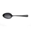 Mercer Culinary Black Matte 9in Perforated Plating Spoon with Deep Well Spoon - M35160BK 